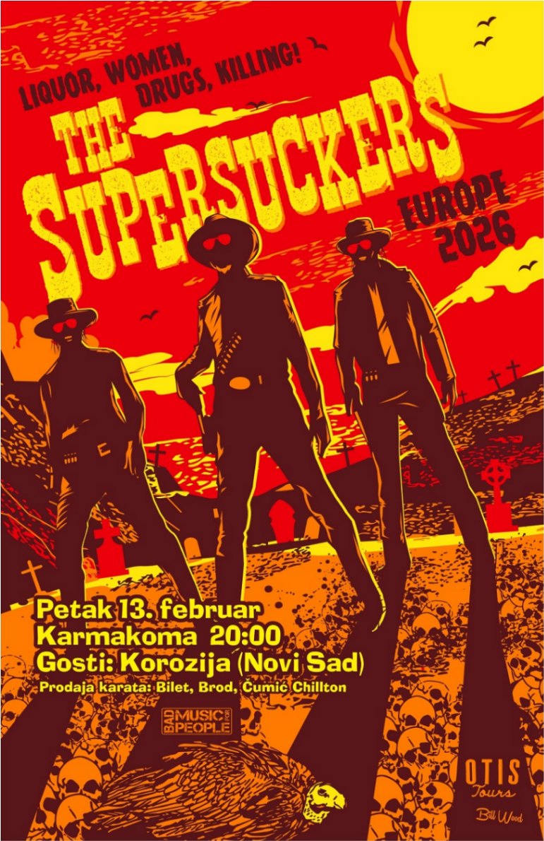 Supersuckers u Beogradu