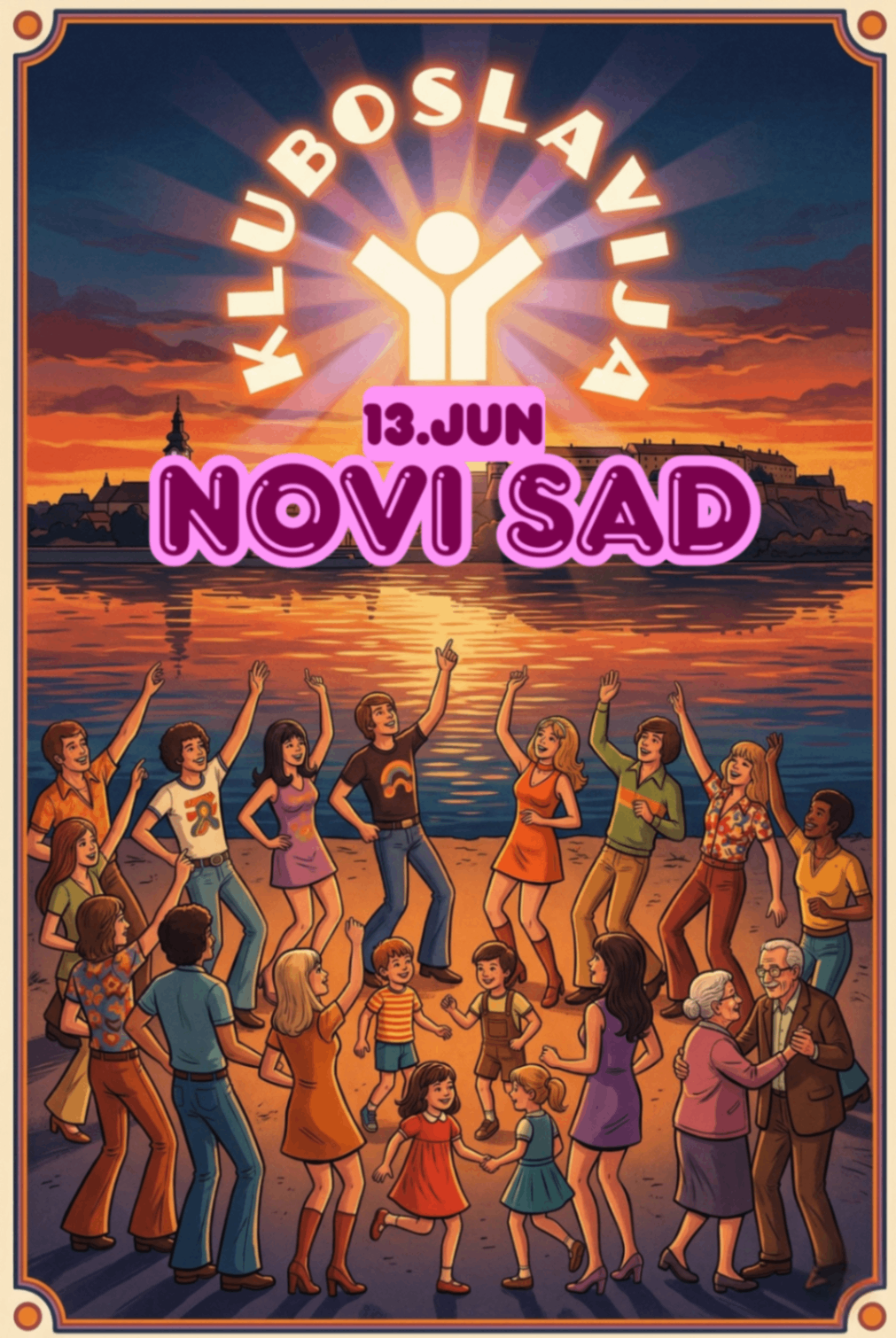 Kluboslavija u Novom Sadu 13. jun