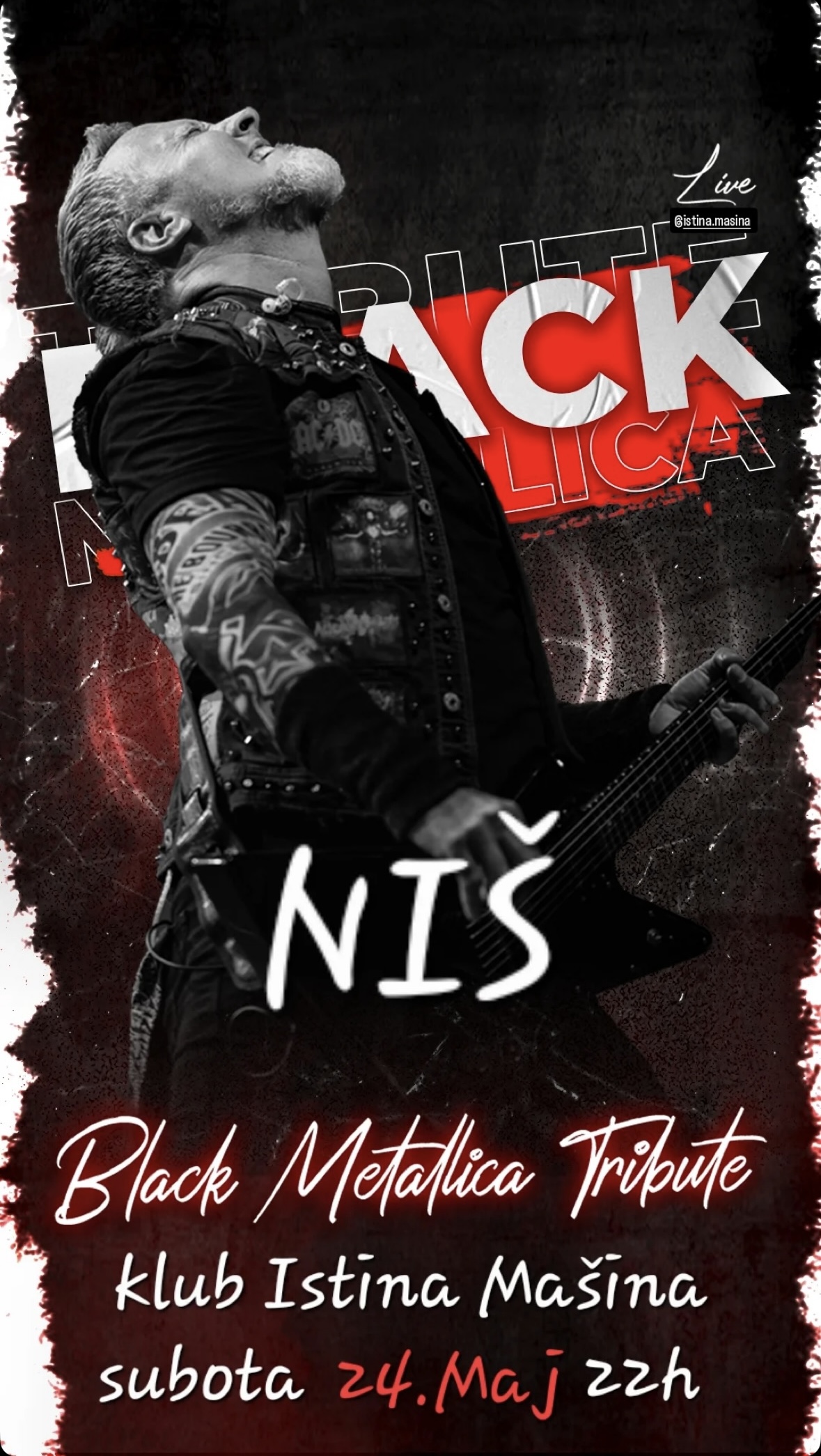 BLACK - Metallica Tribute • Istina Mašina