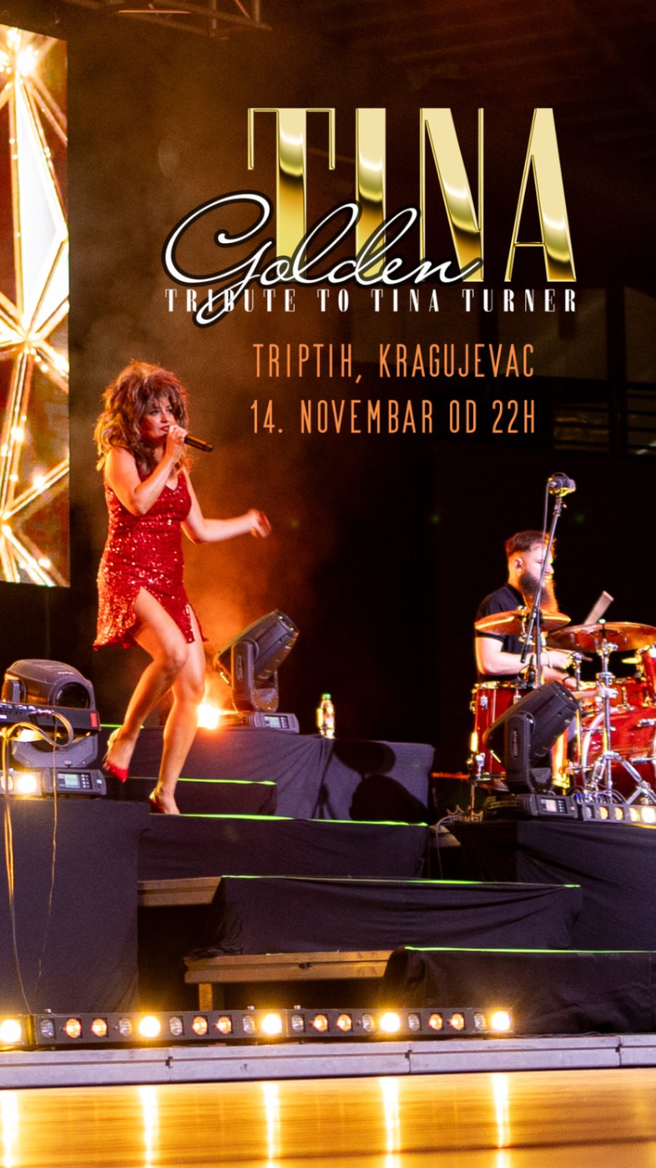 Golden Tina Tribute to Tina Turner Kragujevac