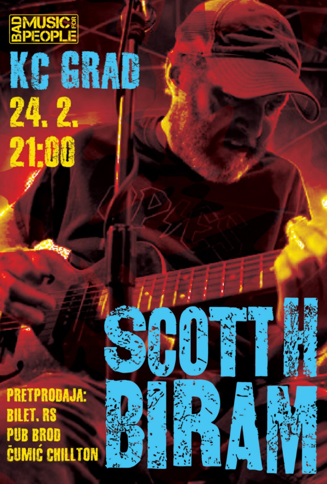 Scott H. Biram u Beogradu