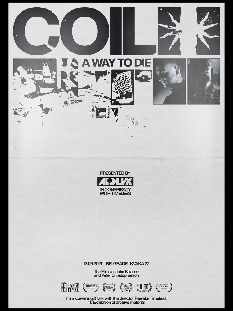 COIL : A WAY TO DIE