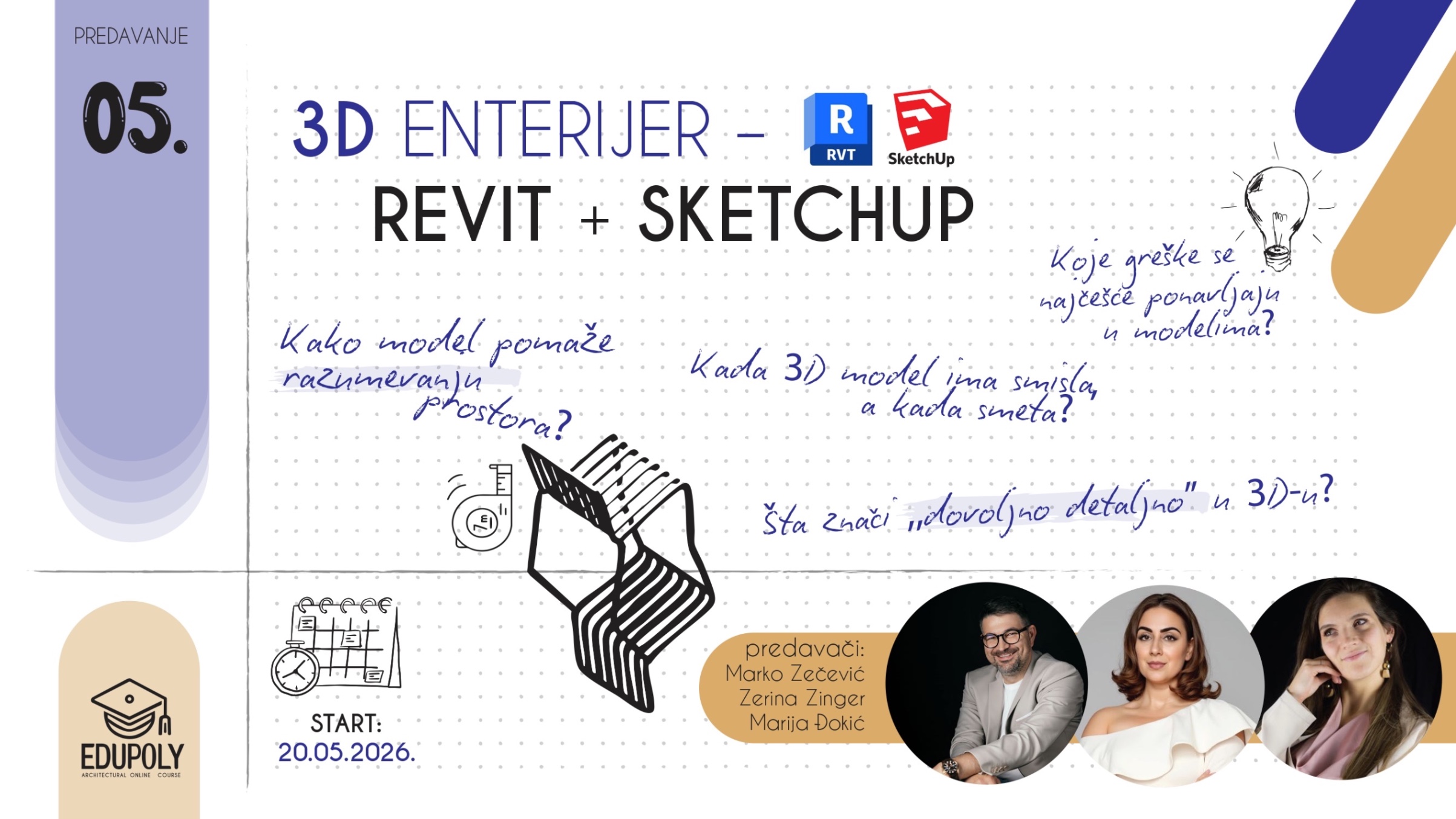 W05 - REVIT + SKECHUP