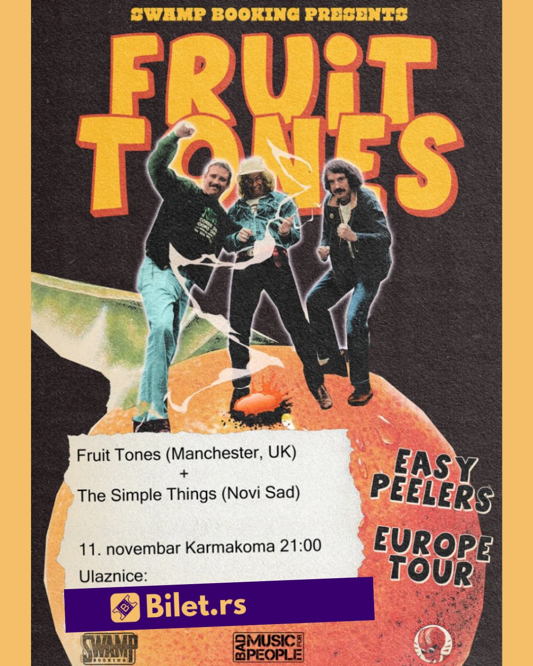 Fruit Tones + The Simple Things u Beogradu