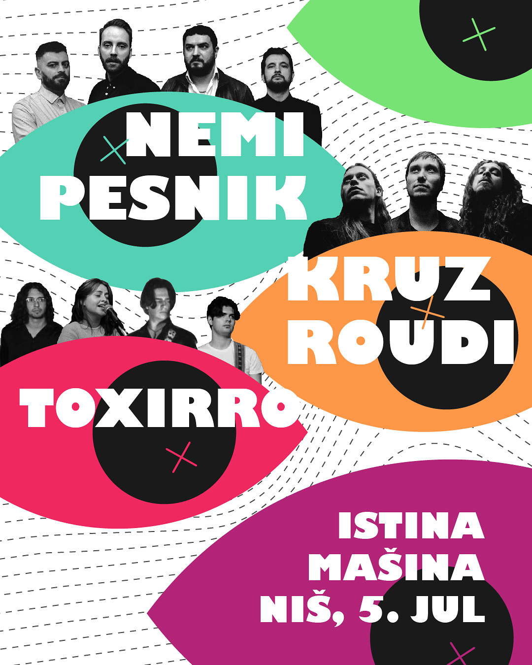 Nemi Pesnik + Kruz Roudi + Toxirro • Istina Mašina