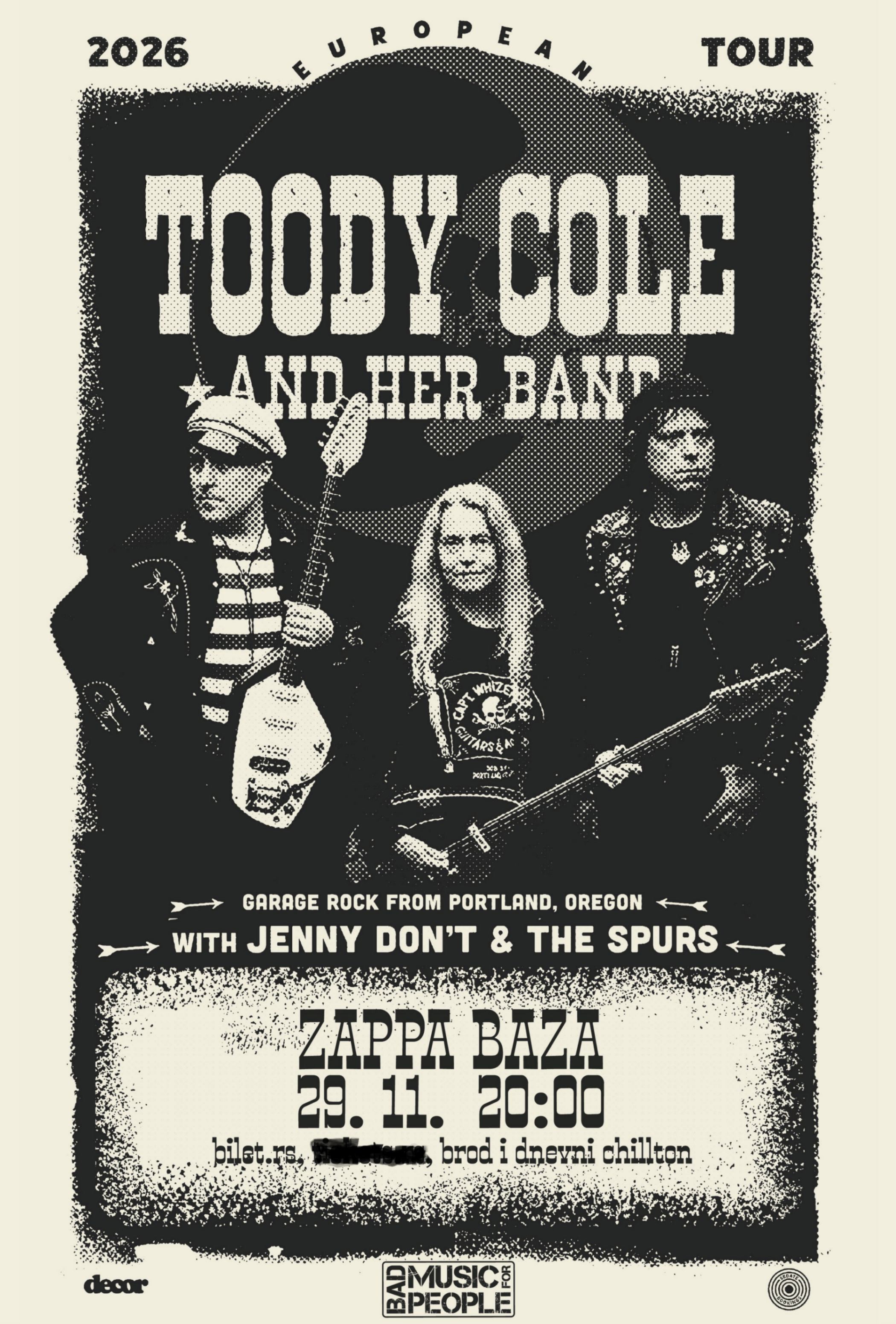 Toody Cole and her Band u Beogradu