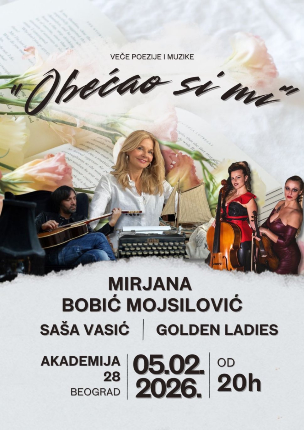 Veče poezije i muzike "Obećao si mi"