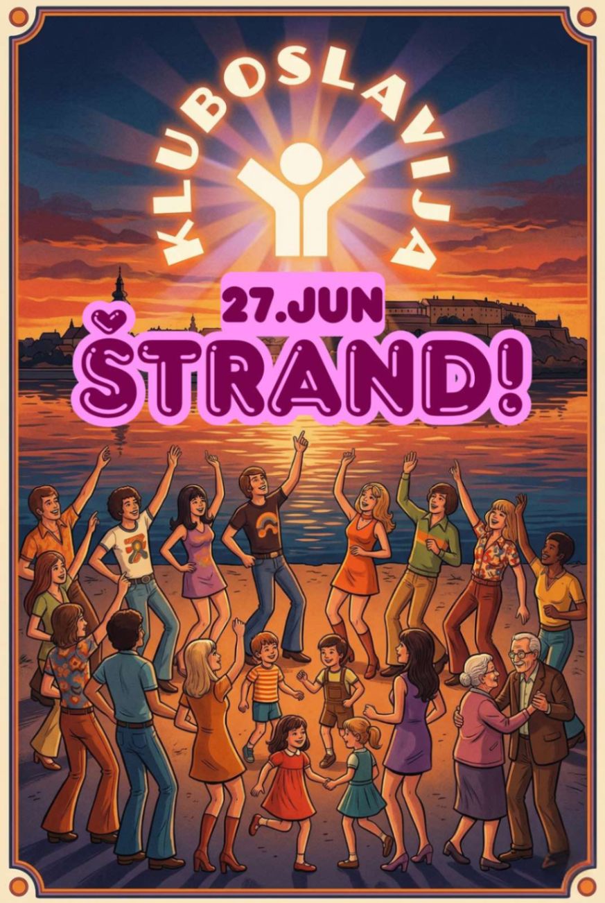 Kluboslavija u Novom Sadu 27. jun