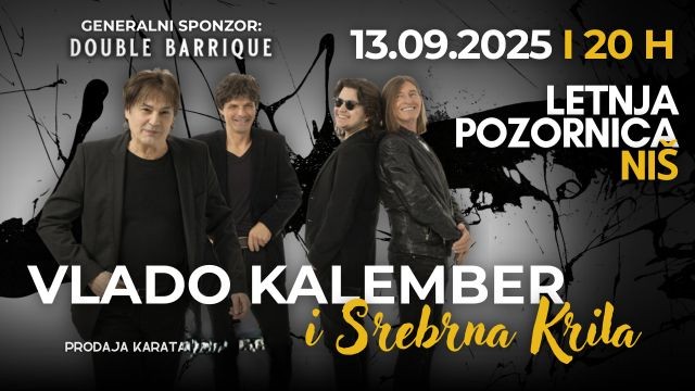 Koncert Vlade Kalembera i Srebrna krila