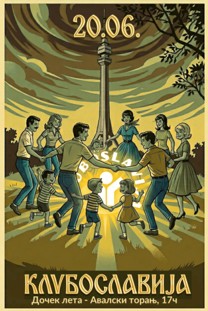 Kluboslavija - Doček leta Avalski toranj, 20.06.