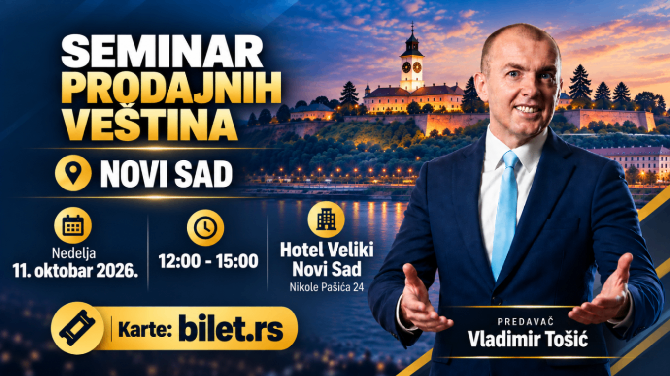 Seminar prodajnih veština - Novi Sad 