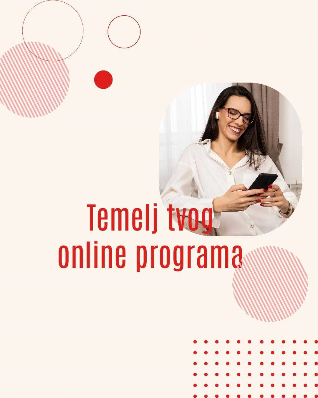 Temelj tvog online programa