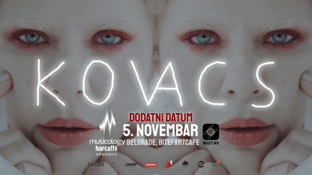 KOVACS - dodatni datum - Musicology Barcaffè sessions