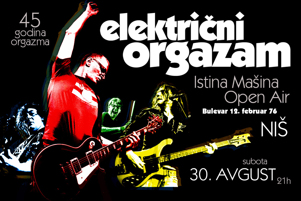 Električni orgazam u Nišu 30. avgusta!