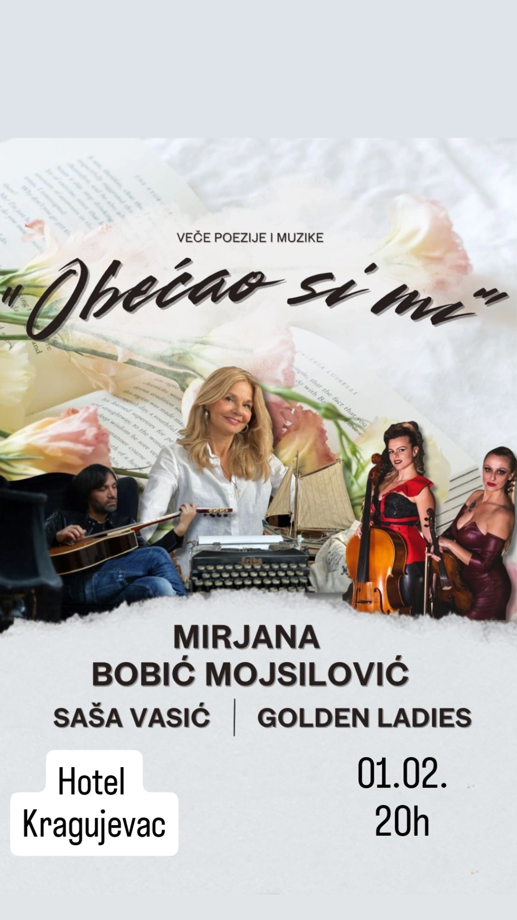 Veče poezije i muzike "Obećao si mi"