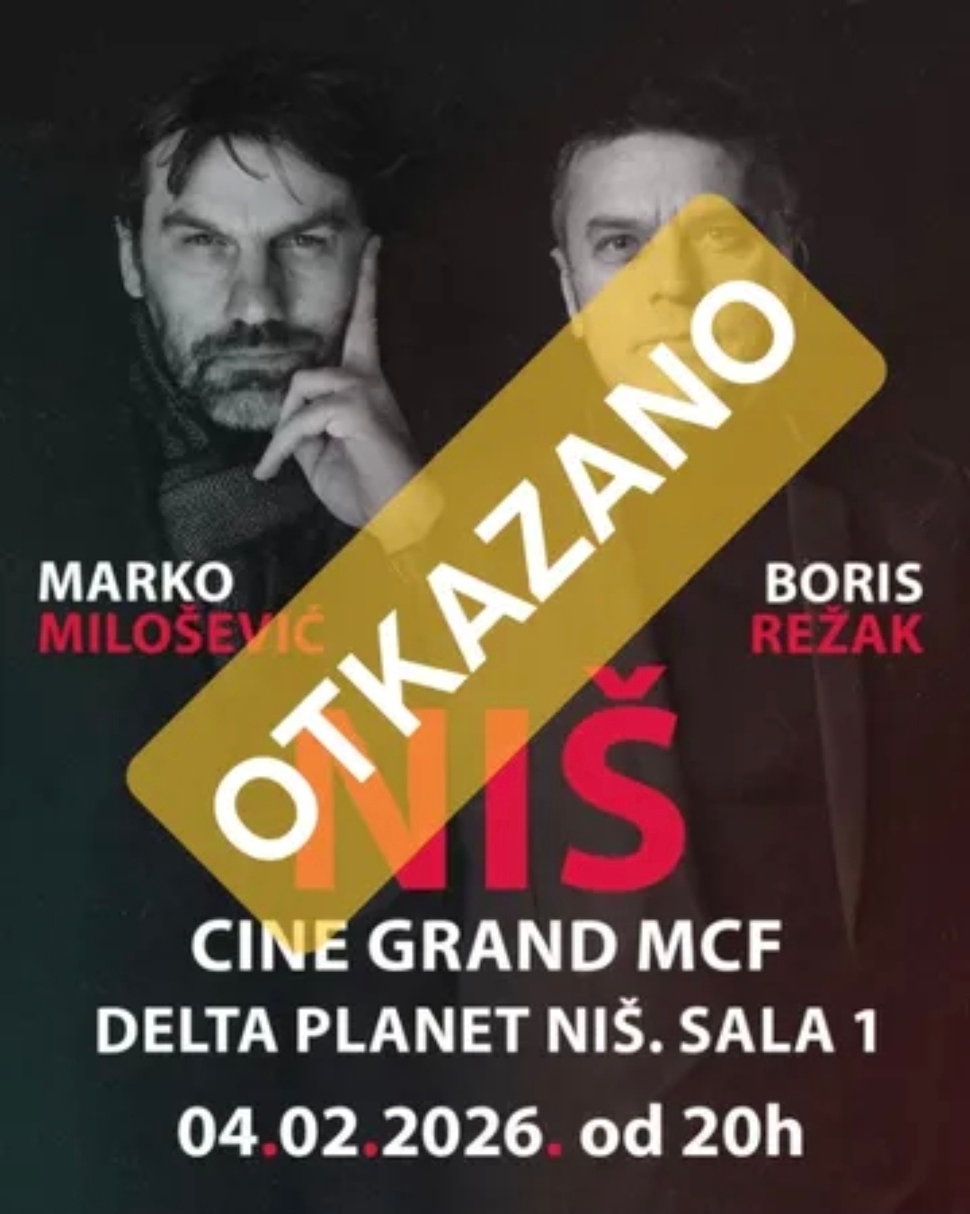 Marko Milošević i Boris Režak - Veče poezije i pesme