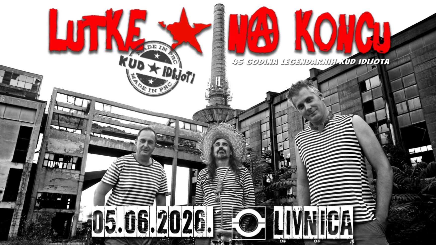 Kud Idijoti tribute LUTKE NA KONCU - Livnica Niš